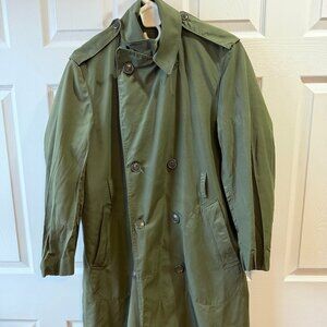 Vintage U.S. Army M-1950 Overcoat/Trench Coat